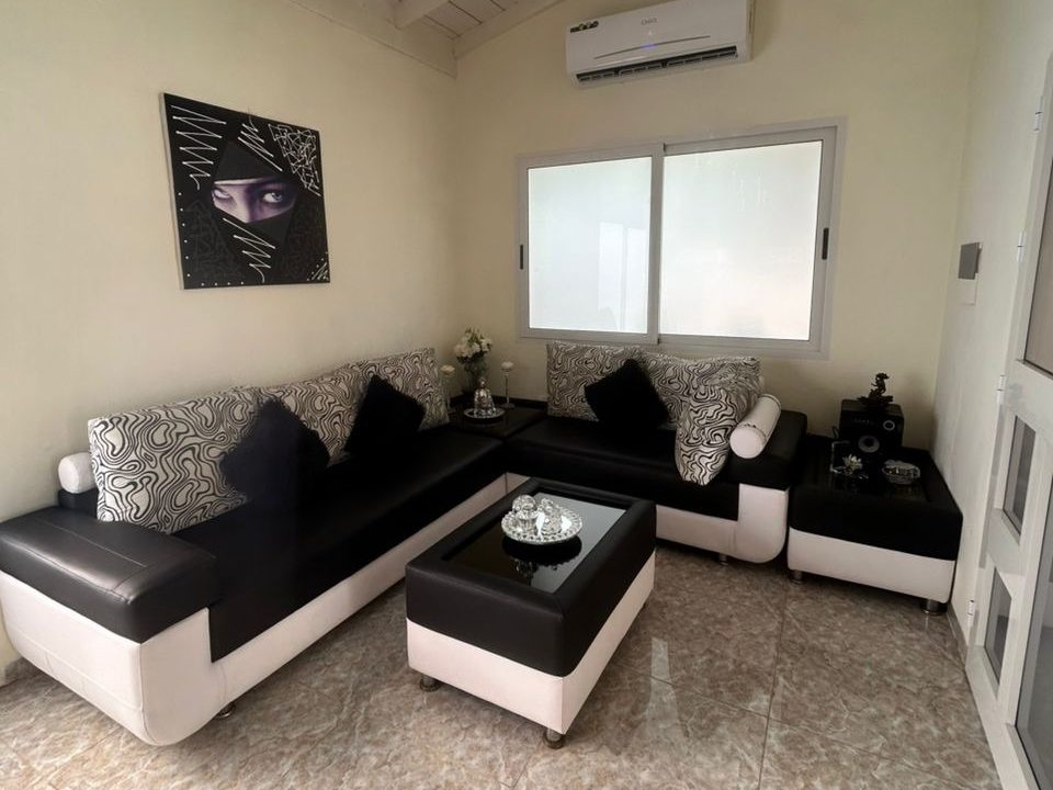Air-conditioned living room
